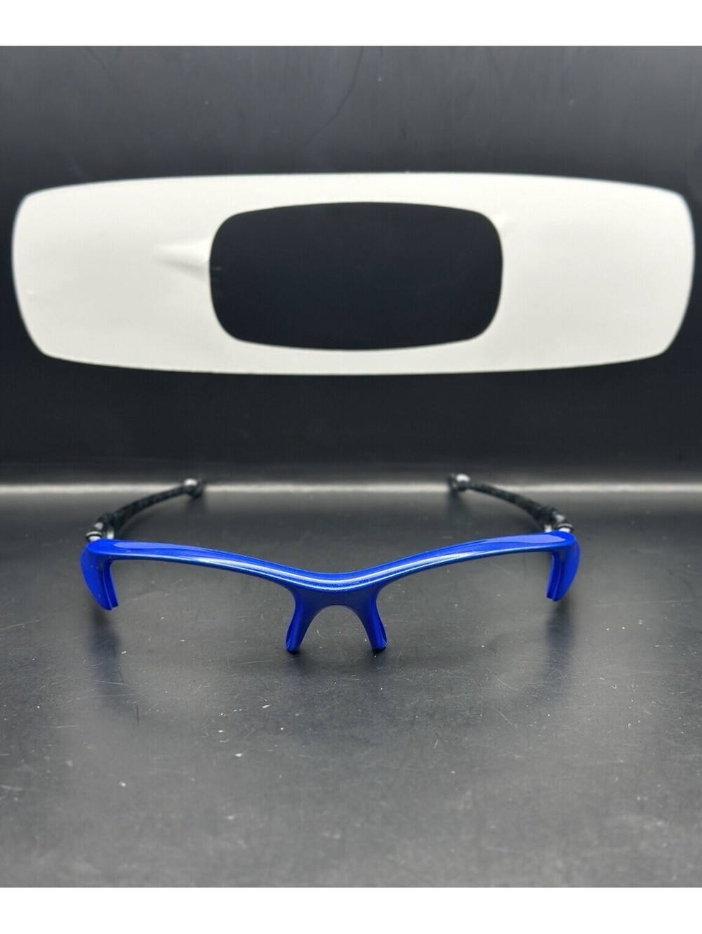 Oakley Flak Jacket Team Blue/Carbon Fiber Frame